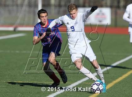 Thumbnail 2 in Bacon Academy vs Tolland (CIAC Class M Final) photogallery.