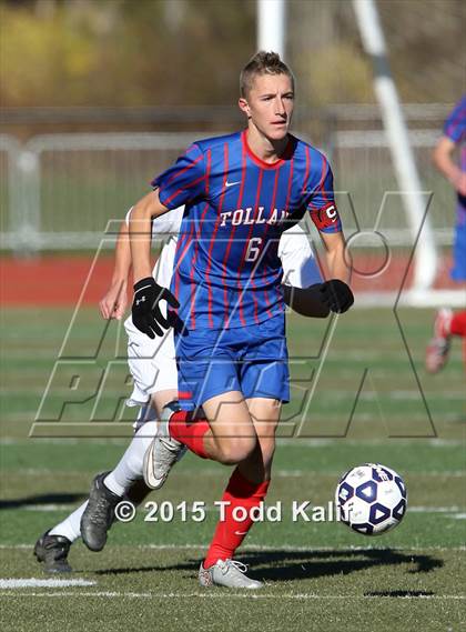 Thumbnail 3 in Bacon Academy vs Tolland (CIAC Class M Final) photogallery.