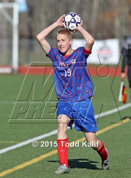 Thumbnail 1 in Bacon Academy vs Tolland (CIAC Class M Final) photogallery.