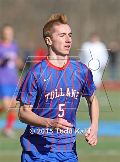 Thumbnail 3 in Bacon Academy vs Tolland (CIAC Class M Final) photogallery.
