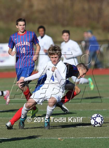Thumbnail 3 in Bacon Academy vs Tolland (CIAC Class M Final) photogallery.