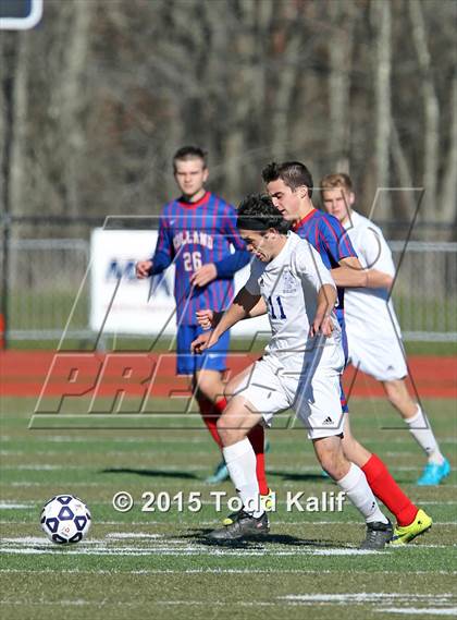 Thumbnail 2 in Bacon Academy vs Tolland (CIAC Class M Final) photogallery.
