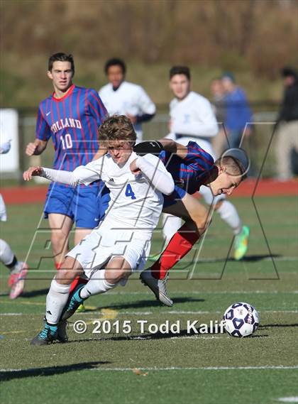Thumbnail 2 in Bacon Academy vs Tolland (CIAC Class M Final) photogallery.