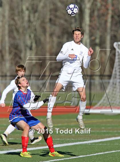 Thumbnail 3 in Bacon Academy vs Tolland (CIAC Class M Final) photogallery.