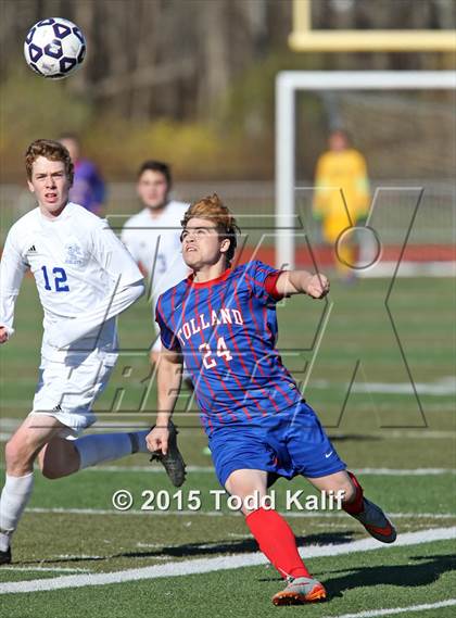 Thumbnail 2 in Bacon Academy vs Tolland (CIAC Class M Final) photogallery.