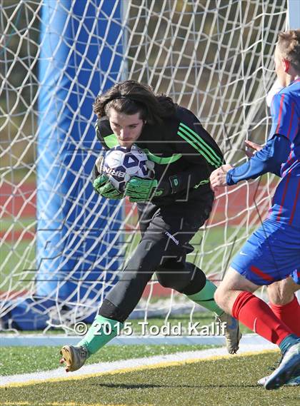 Thumbnail 2 in Bacon Academy vs Tolland (CIAC Class M Final) photogallery.