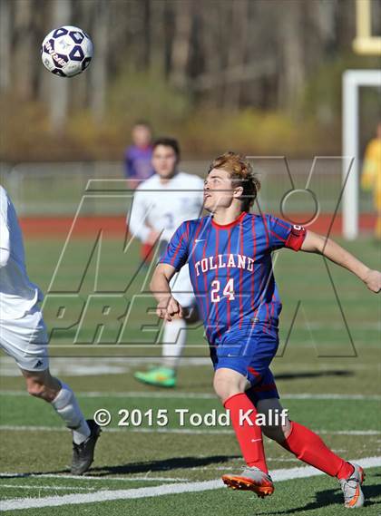 Thumbnail 1 in Bacon Academy vs Tolland (CIAC Class M Final) photogallery.
