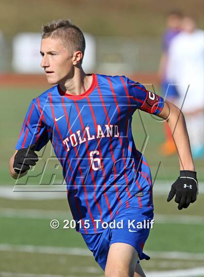 Thumbnail 3 in Bacon Academy vs Tolland (CIAC Class M Final) photogallery.