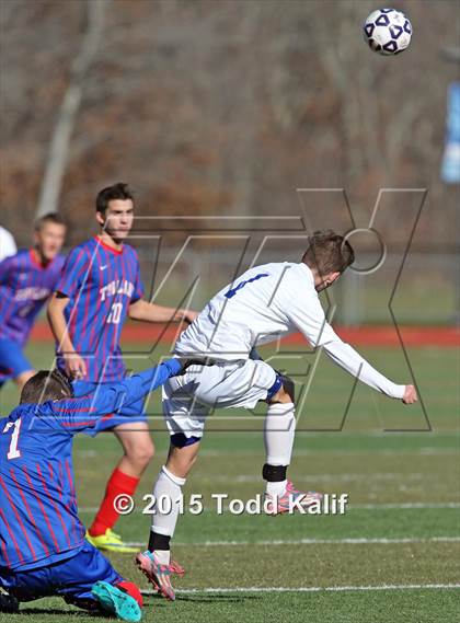 Thumbnail 2 in Bacon Academy vs Tolland (CIAC Class M Final) photogallery.