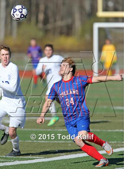Thumbnail 3 in Bacon Academy vs Tolland (CIAC Class M Final) photogallery.