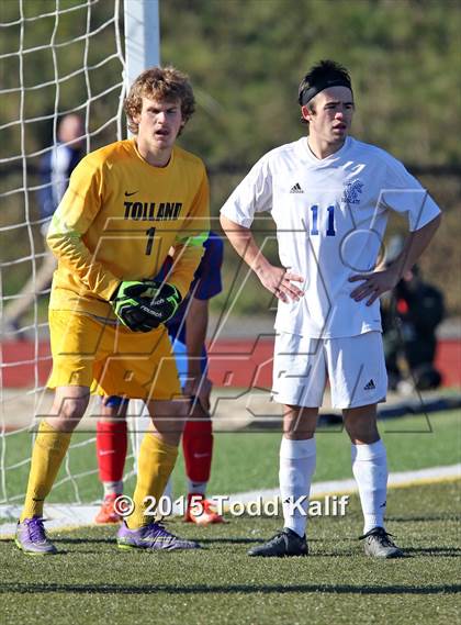 Thumbnail 3 in Bacon Academy vs Tolland (CIAC Class M Final) photogallery.
