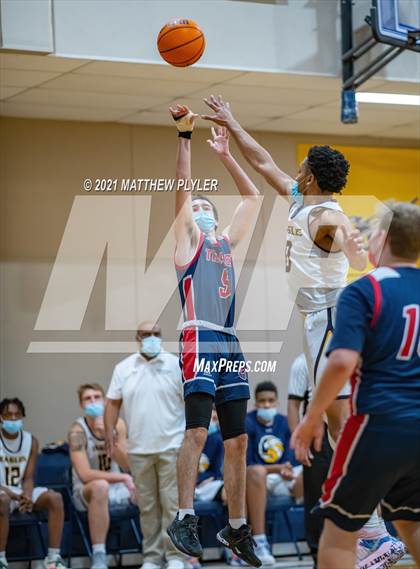 Thumbnail 1 in Thales Academy - Apex vs Northwood Temple Academy (NCISAA 2A State Tournament - First Round) photogallery.