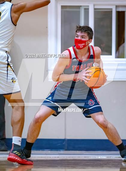 Thumbnail 3 in Thales Academy - Apex vs Northwood Temple Academy (NCISAA 2A State Tournament - First Round) photogallery.