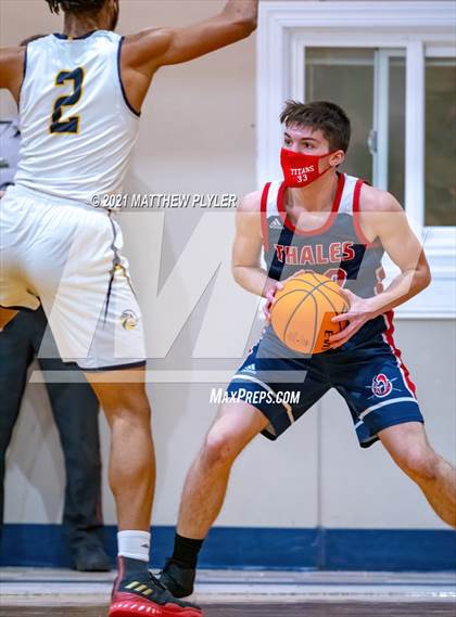 Thumbnail 2 in Thales Academy - Apex vs Northwood Temple Academy (NCISAA 2A State Tournament - First Round) photogallery.