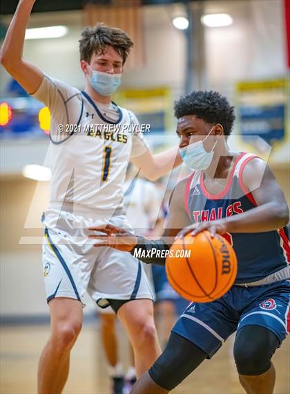 Thumbnail 3 in Thales Academy - Apex vs Northwood Temple Academy (NCISAA 2A State Tournament - First Round) photogallery.