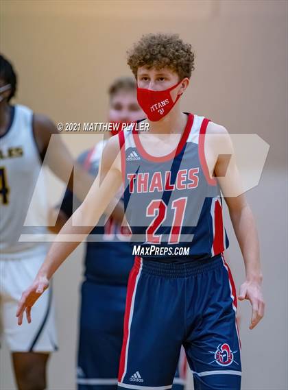Thumbnail 2 in Thales Academy - Apex vs Northwood Temple Academy (NCISAA 2A State Tournament - First Round) photogallery.