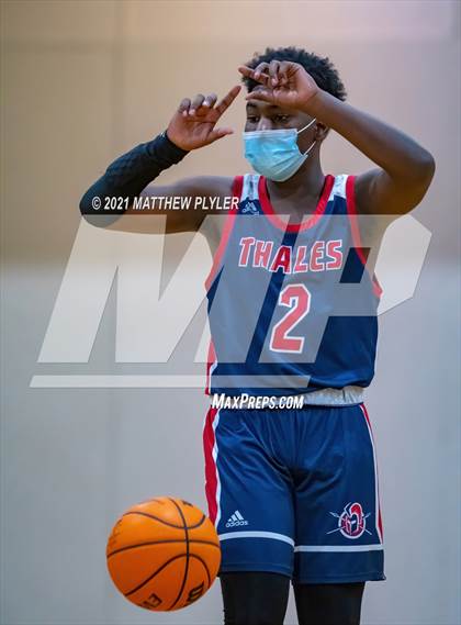 Thumbnail 1 in Thales Academy - Apex vs Northwood Temple Academy (NCISAA 2A State Tournament - First Round) photogallery.