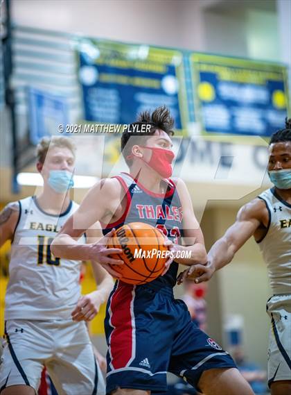Thumbnail 2 in Thales Academy - Apex vs Northwood Temple Academy (NCISAA 2A State Tournament - First Round) photogallery.