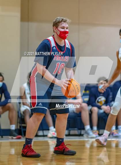 Thumbnail 3 in Thales Academy - Apex vs Northwood Temple Academy (NCISAA 2A State Tournament - First Round) photogallery.