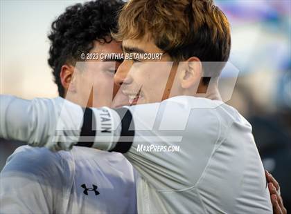 Thumbnail 3 in Battle Mountain vs Northfield (CHSAA 4A Championship) photogallery.
