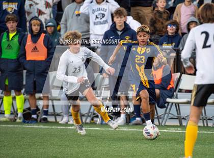 Thumbnail 3 in Battle Mountain vs Northfield (CHSAA 4A Championship) photogallery.