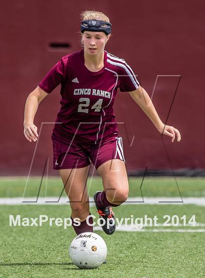 Thumbnail 3 in Cinco Ranch vs Fort Bend Austin ( 5A Region 3 Semifinal ) photogallery.