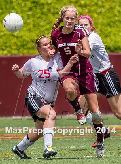 Thumbnail 1 in Cinco Ranch vs Fort Bend Austin ( 5A Region 3 Semifinal ) photogallery.