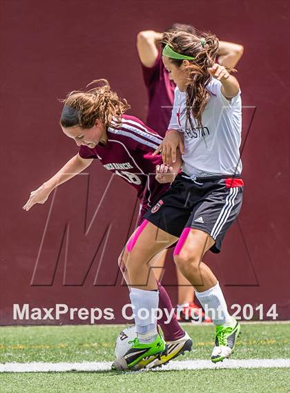 Thumbnail 3 in Cinco Ranch vs Fort Bend Austin ( 5A Region 3 Semifinal ) photogallery.