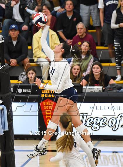 Thumbnail 2 in Redwood vs. Marin Catholic (MCAL Championship) photogallery.