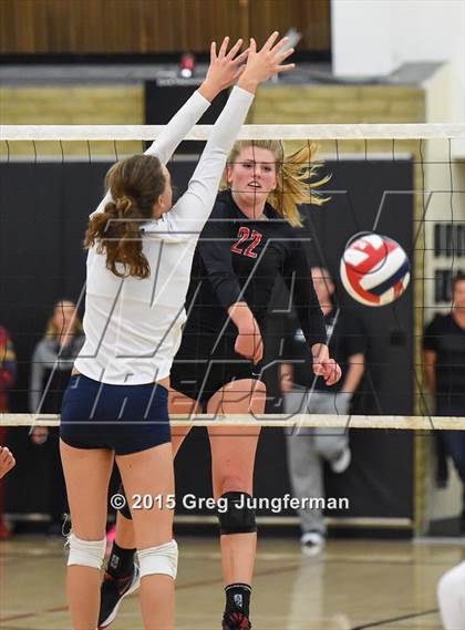 Thumbnail 1 in Redwood vs. Marin Catholic (MCAL Championship) photogallery.