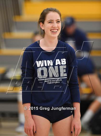 Thumbnail 1 in Redwood vs. Marin Catholic (MCAL Championship) photogallery.