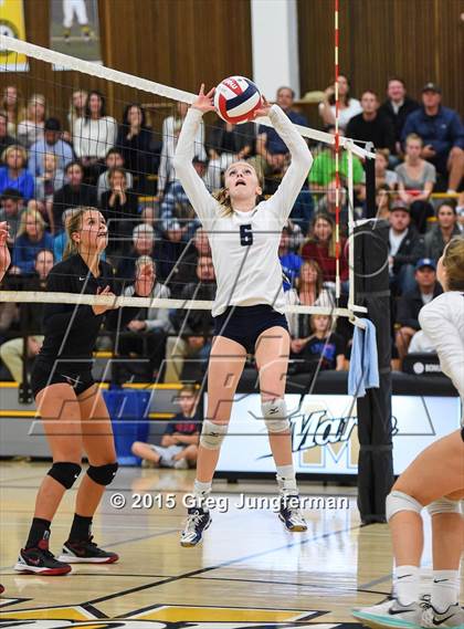 Thumbnail 2 in Redwood vs. Marin Catholic (MCAL Championship) photogallery.