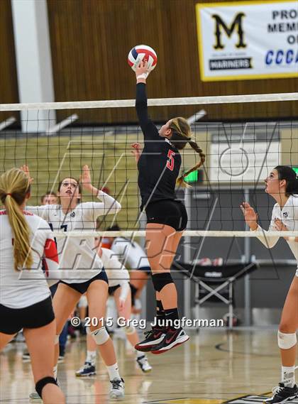 Thumbnail 3 in Redwood vs. Marin Catholic (MCAL Championship) photogallery.