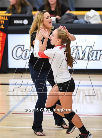 Thumbnail 3 in Redwood vs. Marin Catholic (MCAL Championship) photogallery.