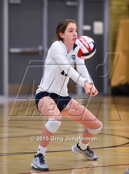 Thumbnail 3 in Redwood vs. Marin Catholic (MCAL Championship) photogallery.