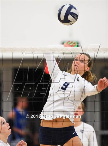 Thumbnail 1 in Redwood vs. Marin Catholic (MCAL Championship) photogallery.