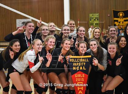 Thumbnail 3 in Redwood vs. Marin Catholic (MCAL Championship) photogallery.