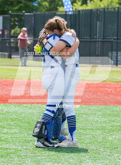 Thumbnail 3 in Scio Central/Friendship vs. Deposit-Hancock (NYSPHSAA D Final) photogallery.