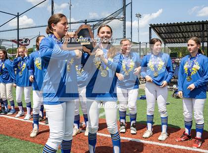 Thumbnail 2 in Scio Central/Friendship vs. Deposit-Hancock (NYSPHSAA D Final) photogallery.