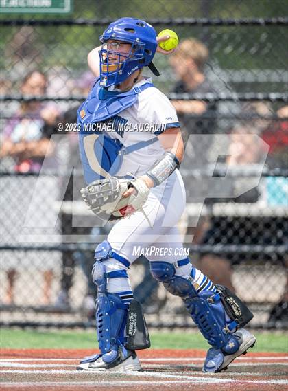 Thumbnail 2 in Scio Central/Friendship vs. Deposit-Hancock (NYSPHSAA D Final) photogallery.