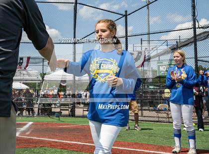 Thumbnail 2 in Scio Central/Friendship vs. Deposit-Hancock (NYSPHSAA D Final) photogallery.
