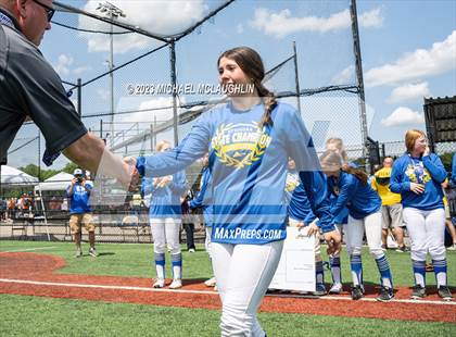 Thumbnail 2 in Scio Central/Friendship vs. Deposit-Hancock (NYSPHSAA D Final) photogallery.
