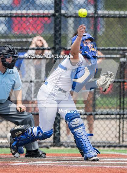 Thumbnail 3 in Scio Central/Friendship vs. Deposit-Hancock (NYSPHSAA D Final) photogallery.