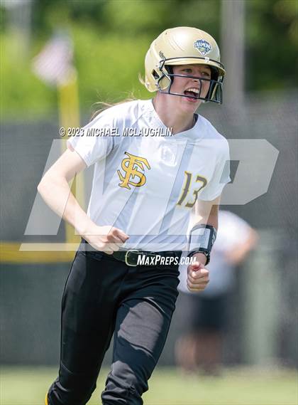 Thumbnail 3 in Scio Central/Friendship vs. Deposit-Hancock (NYSPHSAA D Final) photogallery.