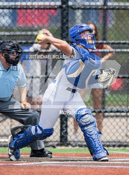 Thumbnail 2 in Scio Central/Friendship vs. Deposit-Hancock (NYSPHSAA D Final) photogallery.