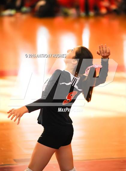 Thumbnail 3 in Mineola vs Manhasset (Mineola Volleyball Tournament) photogallery.