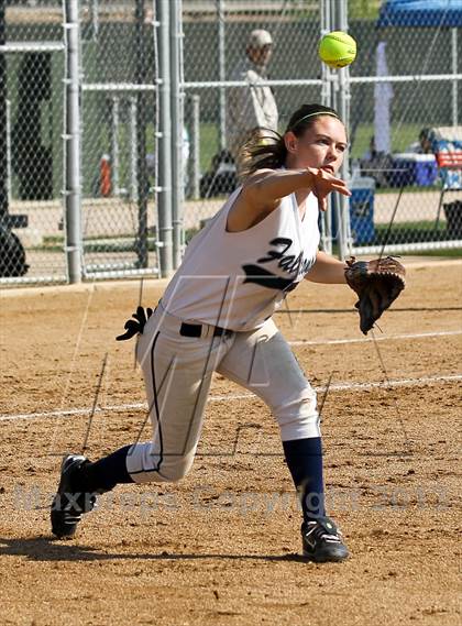 Thumbnail 1 in Frazier Mountain vs Foothill (Mira Monte Invitational) photogallery.