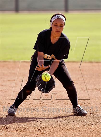 Thumbnail 2 in Frazier Mountain vs Foothill (Mira Monte Invitational) photogallery.