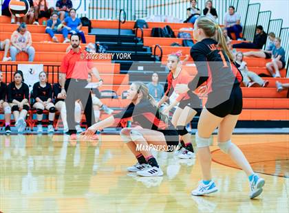 Thumbnail 1 in Grand Saline Indians vs Rains Wildcats - Varsity photogallery.