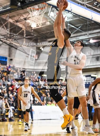 Thumbnail 2 in St. Thomas More vs Montverde Prep (Metro Classic) photogallery.